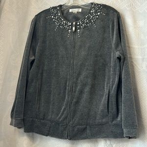 Coldwater creek zip up sweater